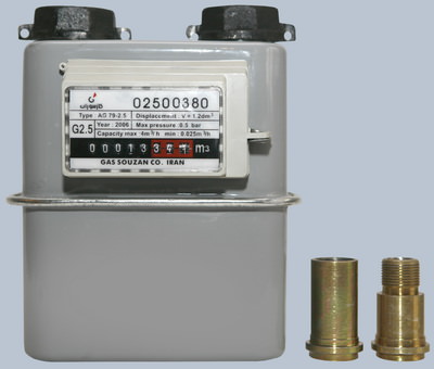 Счетчик газа мембранный (GS-76-010A) G10 Gas Suozan